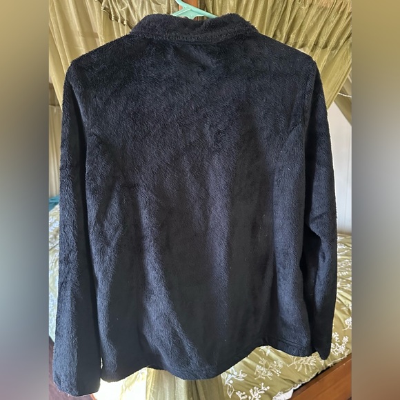 Free Country Women's Cozy Black Teddy Jacket - Picture 2 of 4